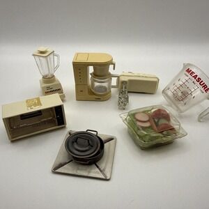 Vintage 1990s Acme Refrigerator Magnets Kitchen Appliances Lot Toaster Blender